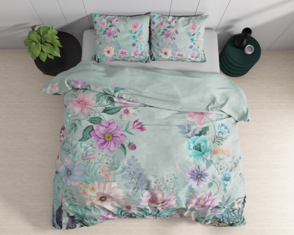 Flore Blauw 240 x 200/220 - Afbeelding 5
