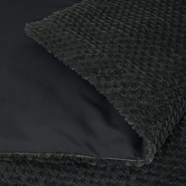 Fur Teddy Antraciet 240 x 200/220 - Afbeelding 2
