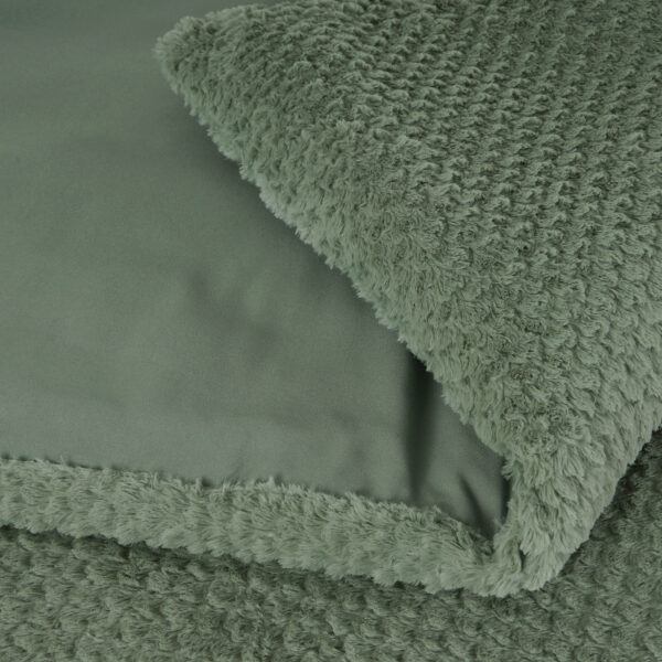 Fur Teddy Groen 240 x 200/220 - Afbeelding 3