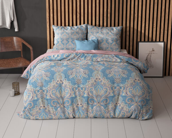 Giselle Blauw 200 x 200/220 - Afbeelding 4
