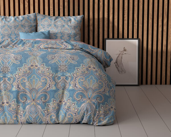 Giselle Blauw 200 x 200/220 - Afbeelding 5