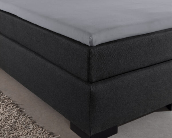 Jersey Topper Hoeslaken Grijs 180 x 200/220 - Afbeelding 5