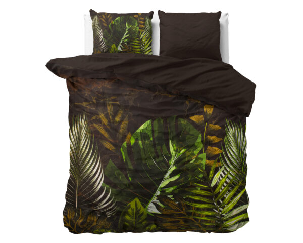 Jungle Art 2 Taupe 200 x 220 - Afbeelding 2