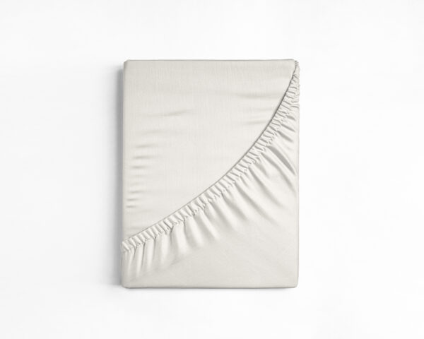 Katoenen Topper Hoeslaken Creme 180 x 220
