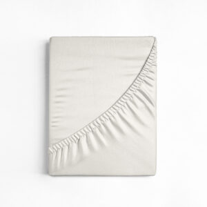 Katoenen Topper Hoeslaken Creme 160 x 220