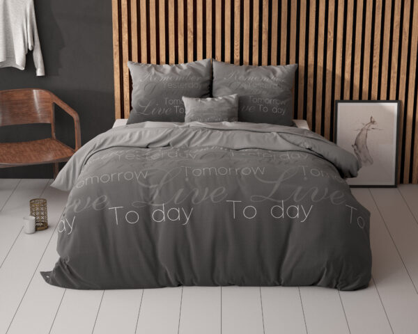 Live Today Antraciet 140 x 220 - Afbeelding 2
