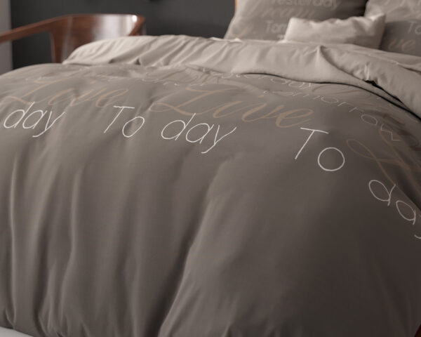 Live Today Taupe 240 x 220 - Afbeelding 3