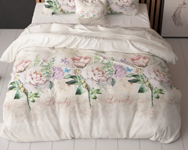 Lovely Flower Beige 140 x 220 - Afbeelding 4