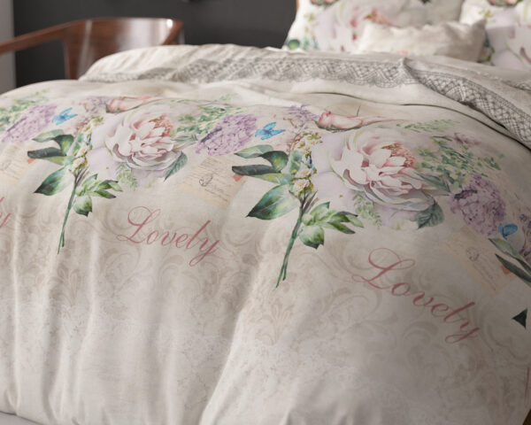 Lovely Flower Beige 140 x 220 - Afbeelding 5
