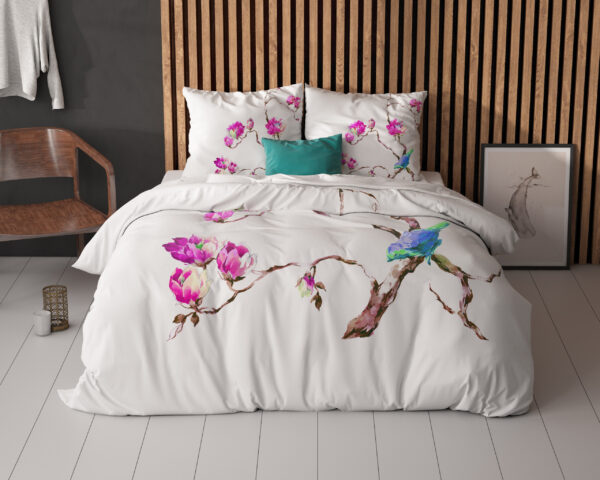 Magnolias Wit 200 x 200/220 - Afbeelding 2