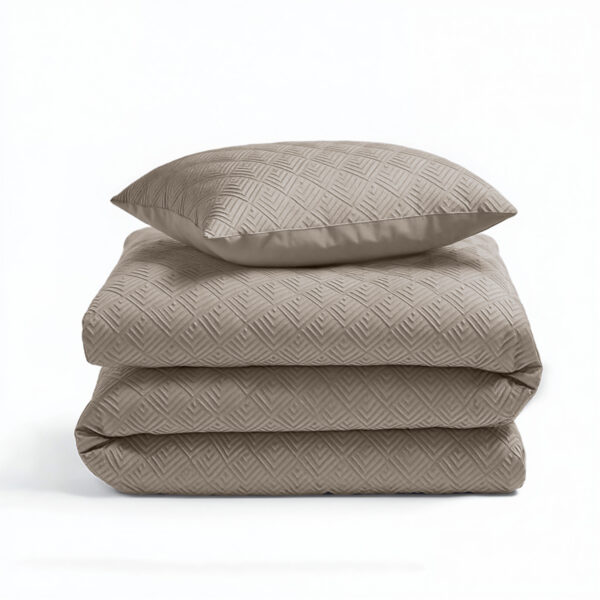 Milano 3D Taupe/Grijs 240 x 200/220 - Afbeelding 3