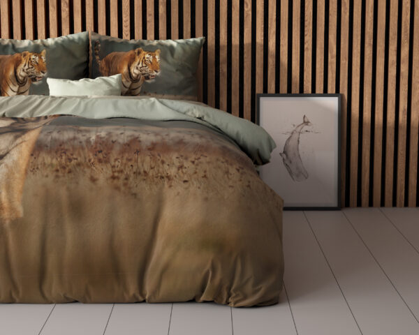 Nature Tiger Taupe 140 x 200/220 - Afbeelding 2