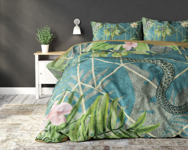 Palm Wood Groen 240 x 220 - Afbeelding 3