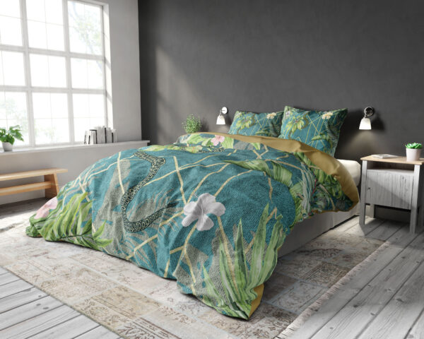 Palm Wood Groen 240 x 220 - Afbeelding 4