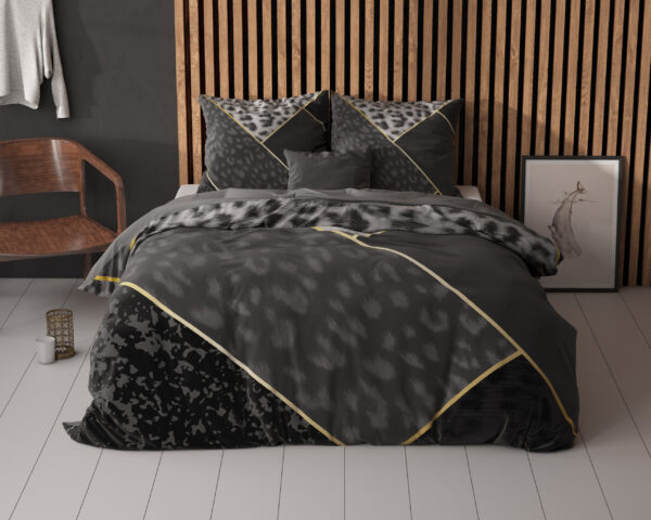 Panther Vibe Antraciet 135 x 200/220 - Afbeelding 2