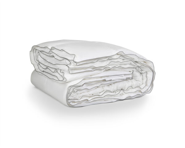 Percale Cotton Touch 4-Seizoenen Dekbed White - 240X220 - Afbeelding 2