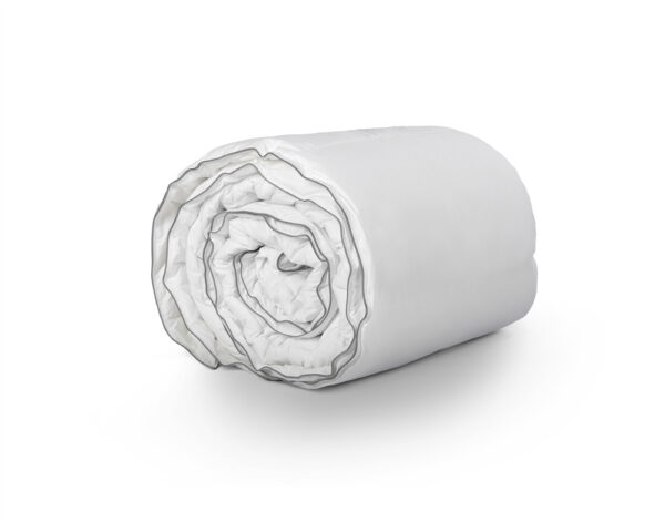 Percale Cotton Touch Enkel Verkoelend Dekbed Wit - 200X220 - Afbeelding 3
