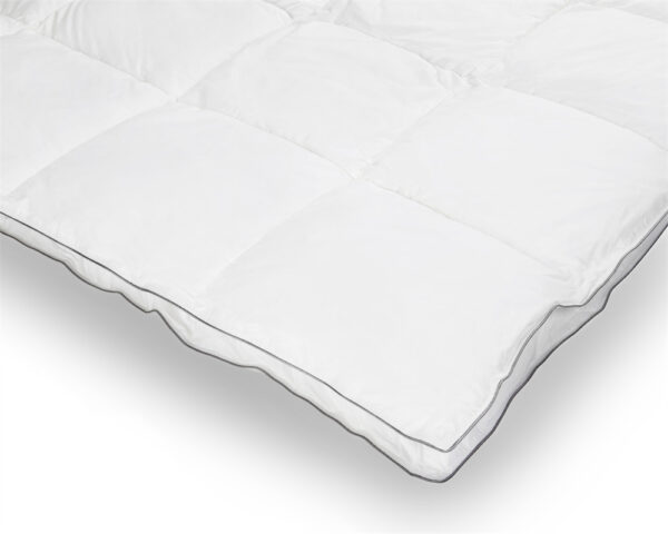 Percale Cotton Touch Enkel Verkoelend Dekbed Wit - 200X220 - Afbeelding 4