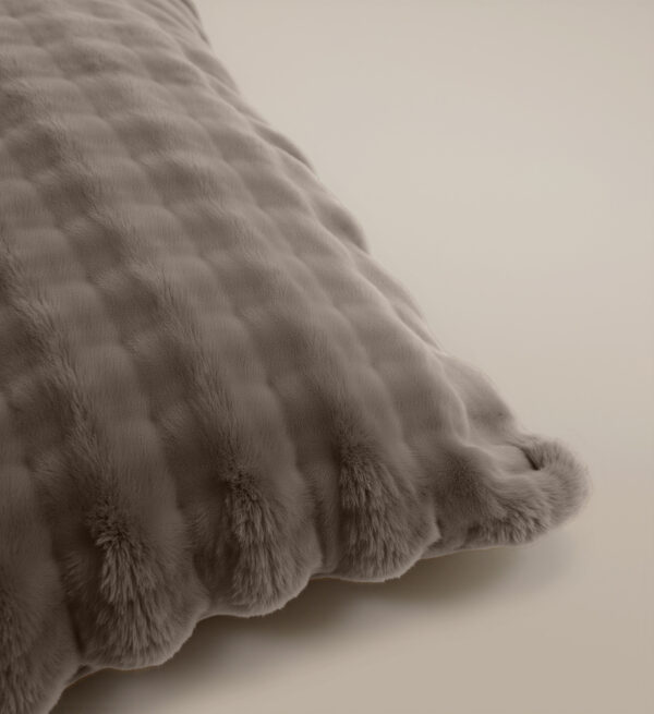 Pompom Taupe 200 x 220 - Afbeelding 4