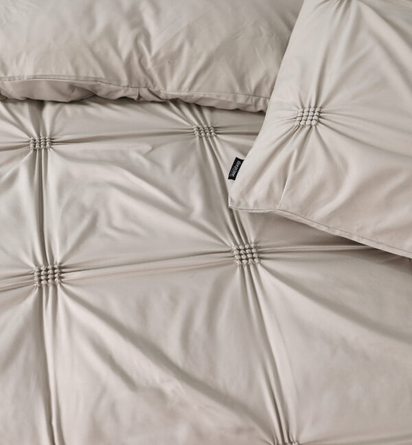Punch pintuck Taupe 140 x 200/220 - Afbeelding 4