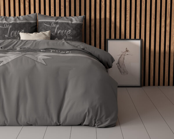 Pure Love Grijs 200 x 200/220 - Afbeelding 3