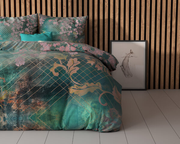 Raddison Flower Groen 240 x 200/220 - Afbeelding 3