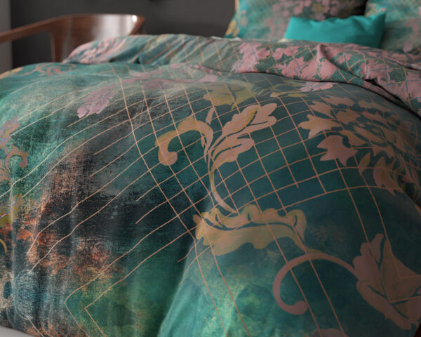 Raddison Flower Groen 240 x 200/220 - Afbeelding 4