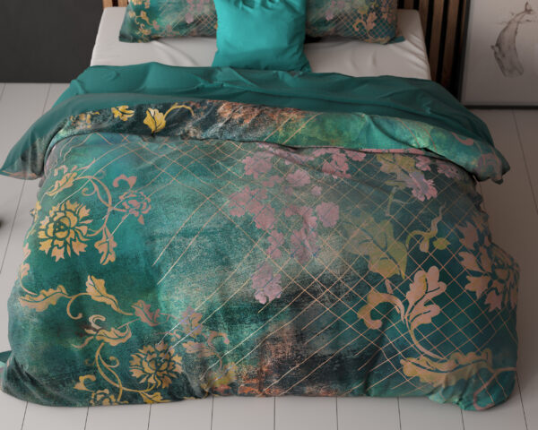 Raddison Flower Groen 240 x 200/220 - Afbeelding 5