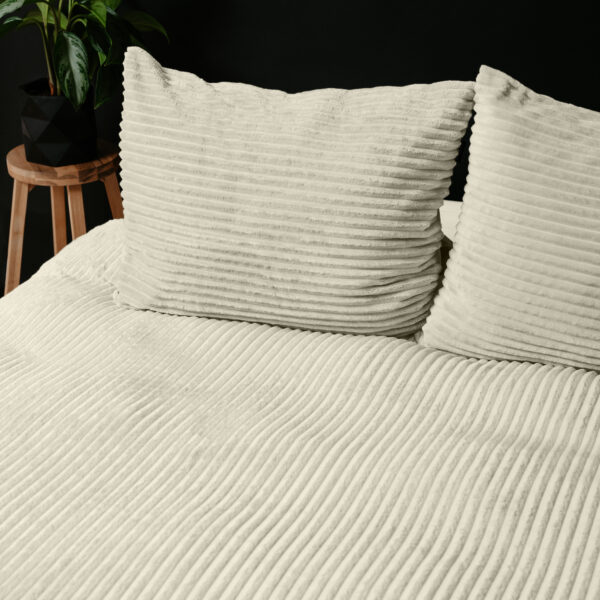 Rib Teddy Beige 140 x 200/220 - Afbeelding 4