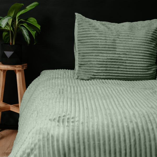Rib Teddy Groen 140 x 200/220 - Afbeelding 5