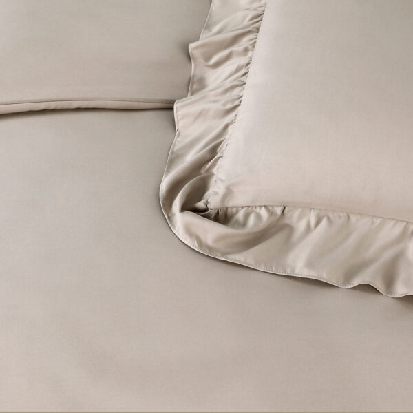 Ruffles Taupe 200 x 200/220 - Afbeelding 4