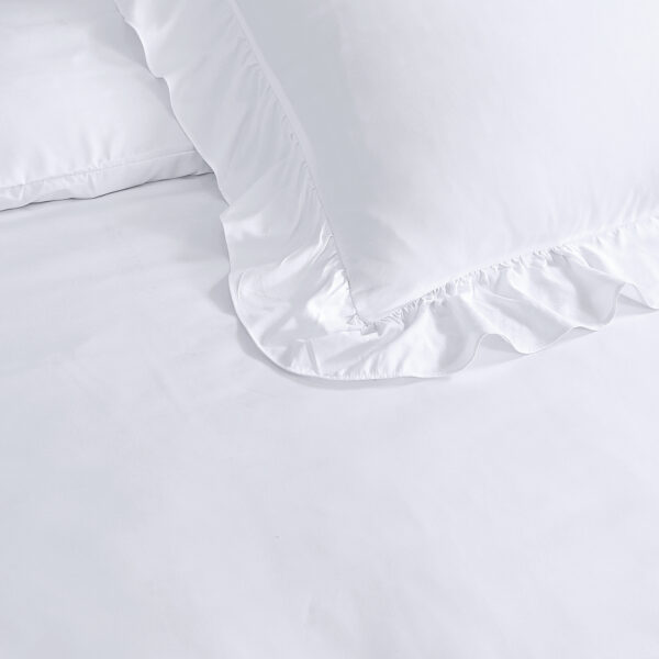 Ruffles Wit 240 x 200/220 - Afbeelding 4