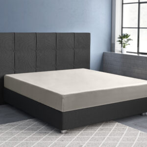 Satijnen Hoeslaken Creme 140 x 200