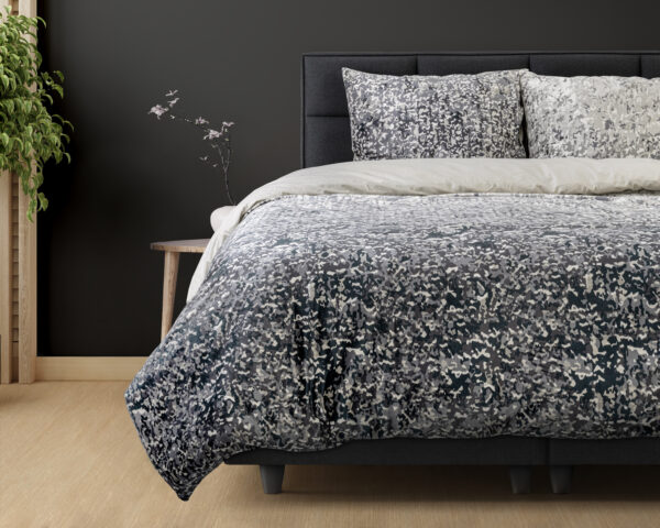 Signature Velvet Katoen Emma Antraciet 140 x 220 - Afbeelding 3