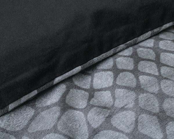 Signature Velvet Katoen Mente Grijs 135 x 200 - Afbeelding 4