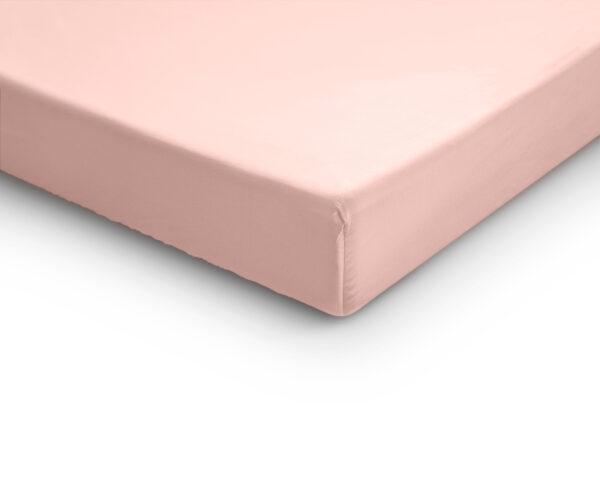 Splittopper Satijn Hoeslaken Roze 180 x 220 - Afbeelding 4