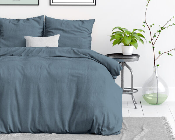 Stone washed Blauw 140 x 200/220 - Afbeelding 2
