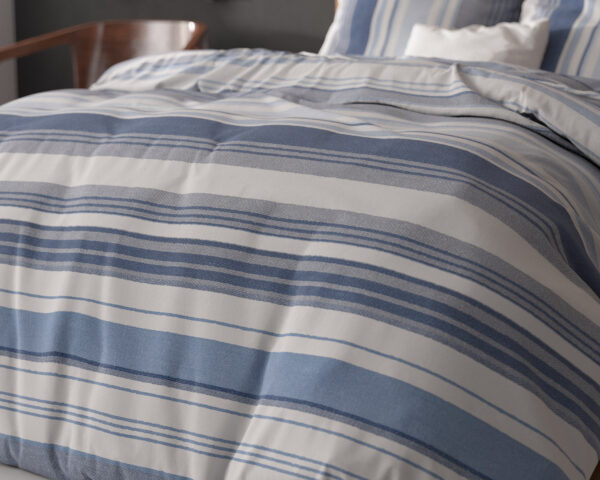 Stripy Blauw 140 x 200/220 - Afbeelding 4