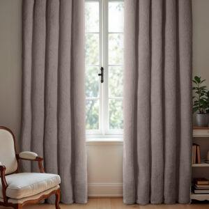 Teddy Gordijnen Black Out Ringen Taupe 150 x 250