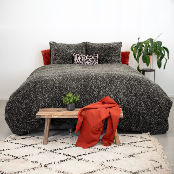 Teddy Tiger Zwart 200 x 200/220 - Afbeelding 3
