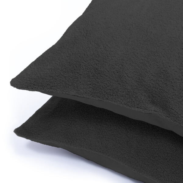 Teddy kussenslopen 2pack Antraciet 60 x 70 - Afbeelding 5