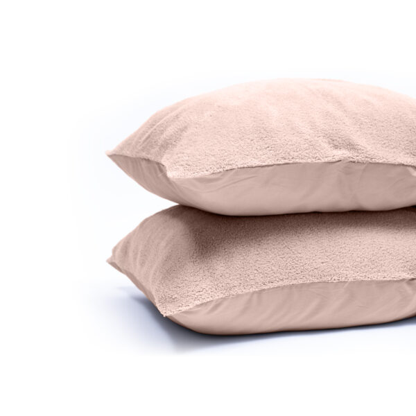 Teddy kussenslopen 2pack Roze 60 x 70 - Afbeelding 3