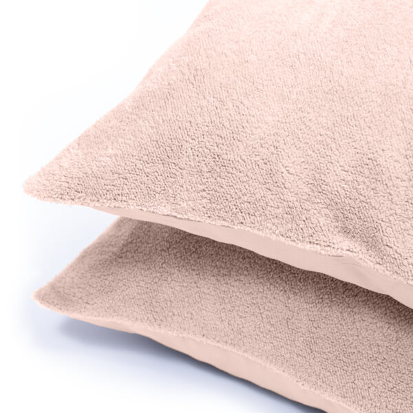 Teddy kussenslopen 2pack Roze 60 x 70 - Afbeelding 4