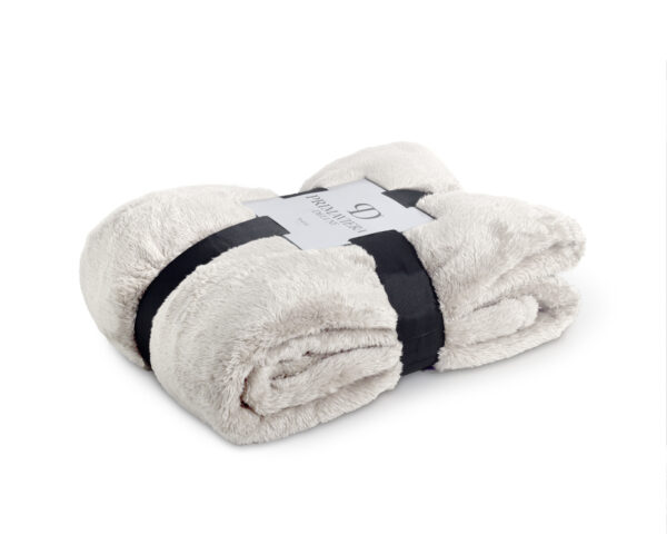 Teddy plaid Beige 150 x 200 - Afbeelding 4