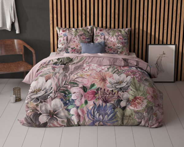 Tess Roze 240 x 200/220 - Afbeelding 2