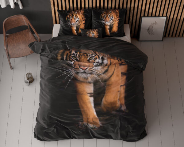 Tiger icon Zwart 140 x 200/220 - Afbeelding 5