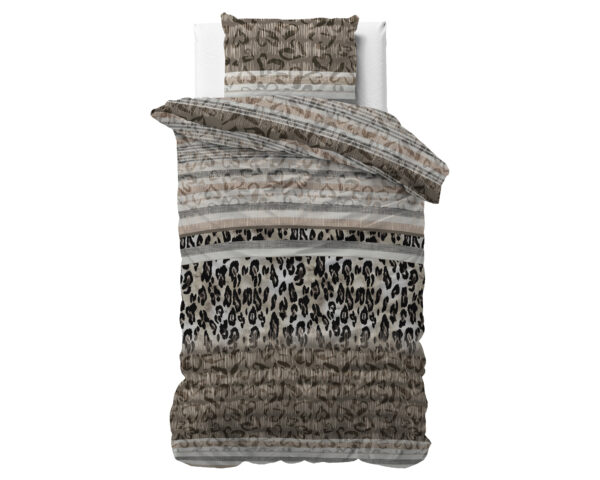 Tiger leopard Taupe 140 x 220 - Afbeelding 5