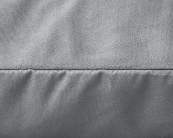 Velvet 2 in 1 kussenslopen Grijs 60 x 70 - Afbeelding 5