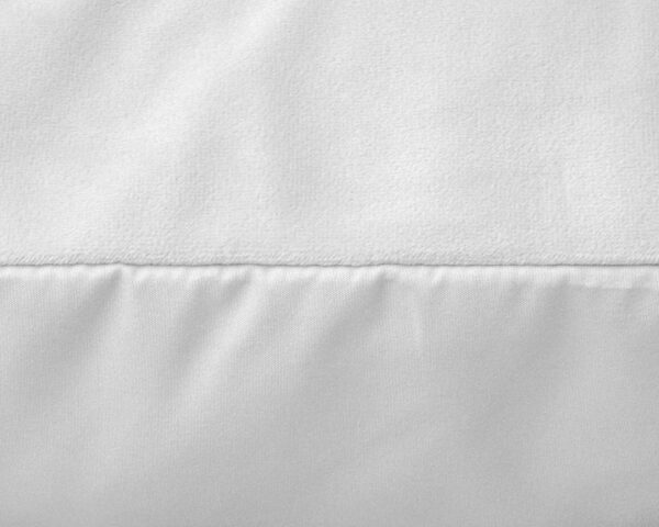 Velvet 2 in 1 kussenslopen Wit 60 x 70 - Afbeelding 5
