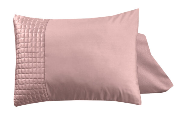 Velvet Band Roze 2pack slopen Pink 60 x 70 - Afbeelding 2